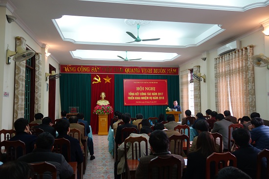 Ngành Xây dựng Ninh Bình tổ chức Hội nghị tổng kết công tác năm 2017, triển khai nhiệm vụ năm 2018